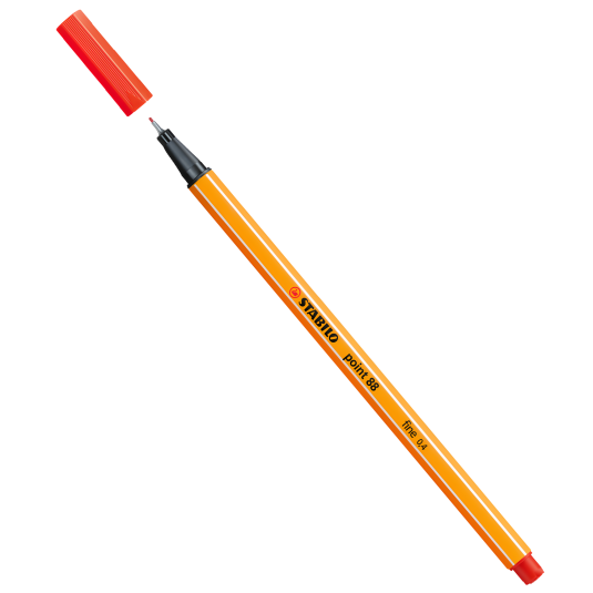 Cienkopis 88/48 Stabilo Point karminowy