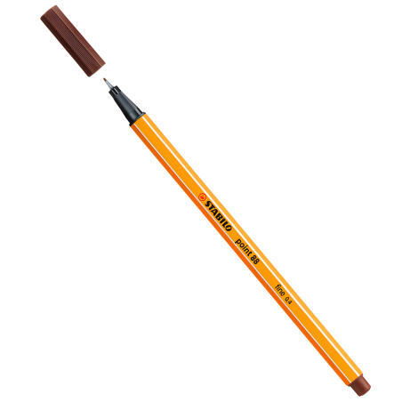 Cienkopis 88/45 Stabilo Point brązowy