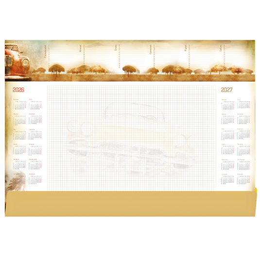 Biuwar podkład A2 z listwą planer T-1-A2, MiP