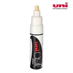 Marker kredowy Uni PWE-8K Chalk, biały 8 mm
