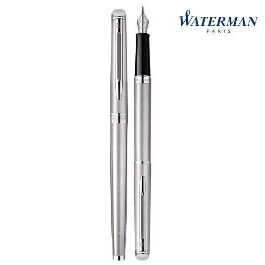 Pióro wieczne Waterman Hémisphère stalowe CT