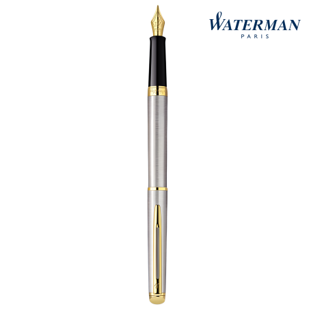 Pióro wieczne Waterman Hémisphère, stalowe GT