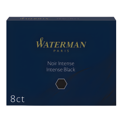 Naboje długie Waterman (8 szt.) czarne