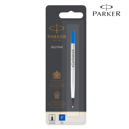 Wkład do piór kulkowych Parker F niebieski