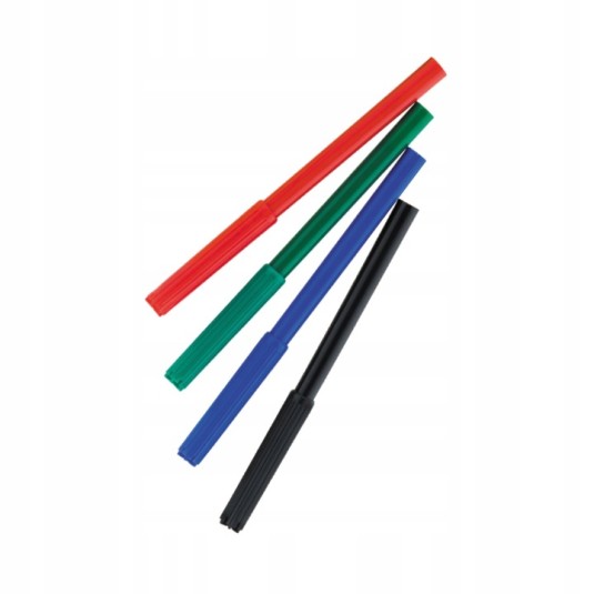 Flamastry  biurowe  Taurus 4 kolory w etui