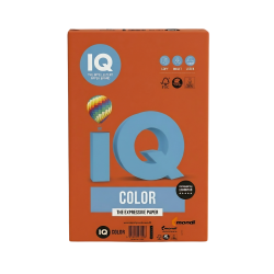 Papier kolorowy ksero A4 IQ Color ceglasty 80g/m2