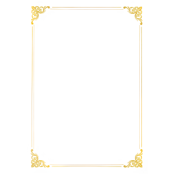 Dyplom A4 Gold 190g 20 sztuk