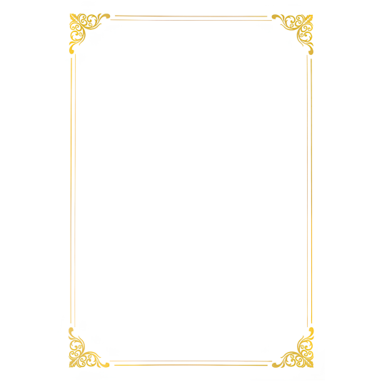 Dyplom A4 Gold 190g 20 sztuk