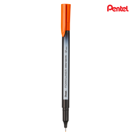 Cienkopis Pointliner Colour S40-F Pentel pomarańczowy