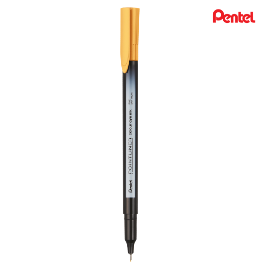 Cienkopis Pointliner Colour S40-Y Pentel ciemnożółty