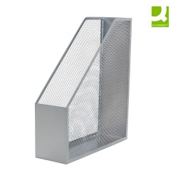 Przybornik na dokumenty srebrny Office Set metalowy Q-Connect