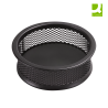 Pojemnik na spinacze Office Set, metalowy czarny Q-Connect