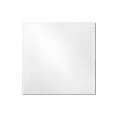 Koperta ozdobna 145x145 Millenium, diamentowa biel 10 sztuk