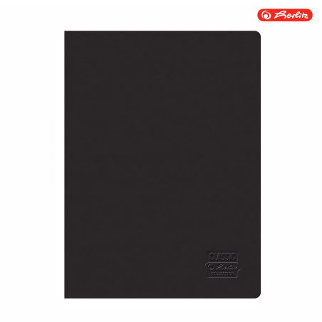 Zeszyt Herlitz A4/60 kratka RAINBOW czarny