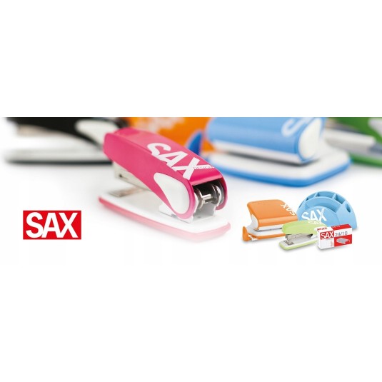 Zszywacz SAX 349 do 25 kartek czarny biurowy