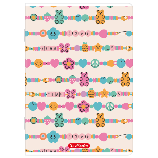 ZESZYT A5/16 HERLITZ 3 LINIE KOLOR