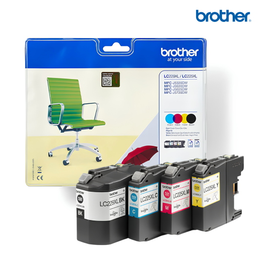 Brother oryginalny ink LC-229XLVALBP, CMYK