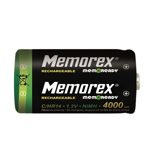 Akumulator Memorex Rechargeable 4000mAh R14C x2