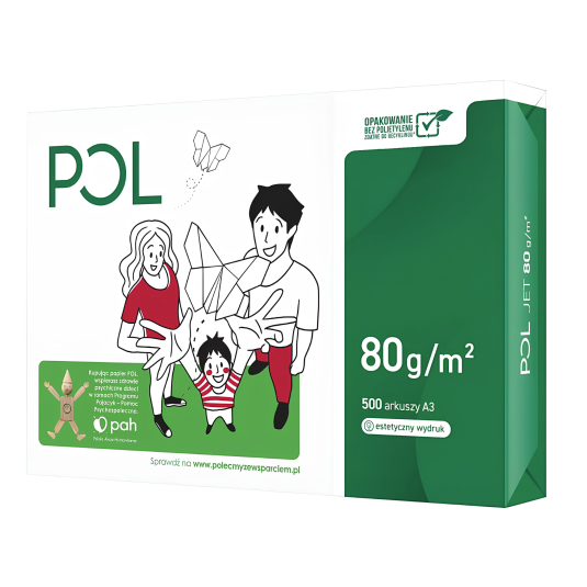 Papier ksero A3 POLJET 80g/m2