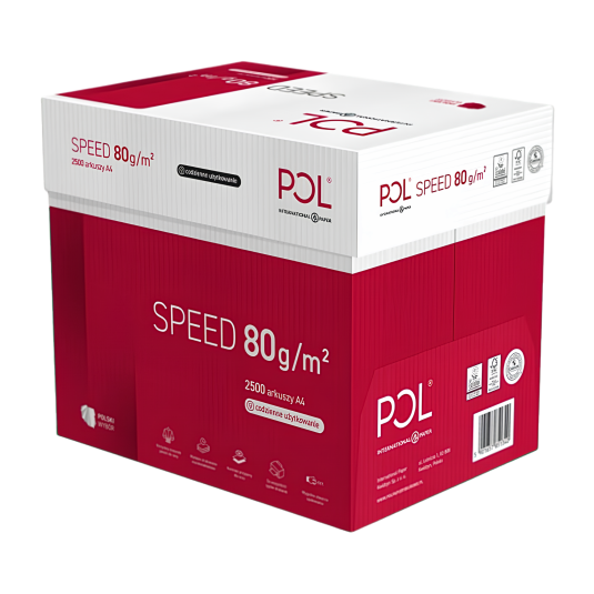 Papier ksero POLSPEED A4 80g ryza 500 arkuszy