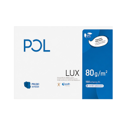 Papier ksero POLLUX A4 80g ryza 500 arkuszy