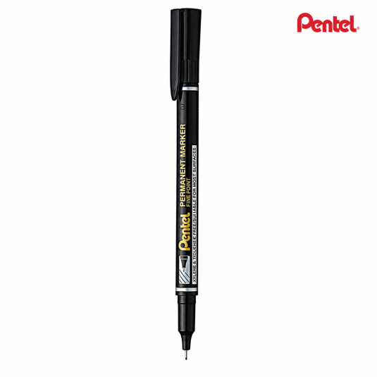 Foliopis marker permanentny NFS 410 Pentel czarny, 0,4 mm