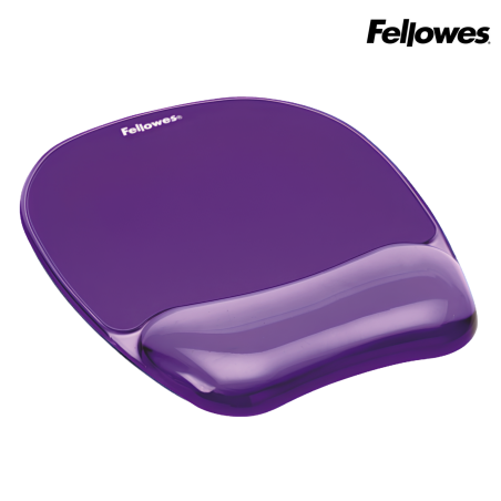 Podkładka pod mysz CRYSTAL fiolet Fellowes