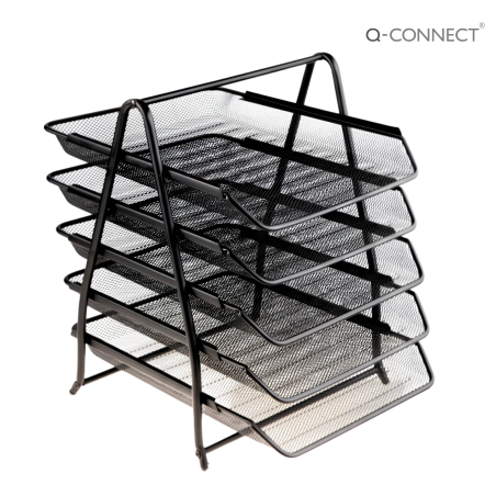 Zestaw na biurko 5 szufladek Q-CONNECT Office Set siatkowy