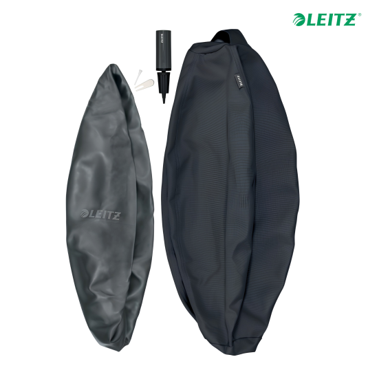 Piłka do siedzenia Leitz Ergo Cosy 65cm szara ciemna