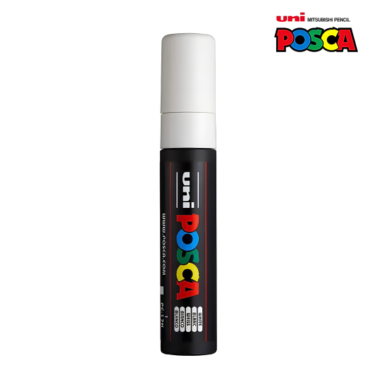 Marker Uni z farbą POSCA PC-17K Biały 15mm
