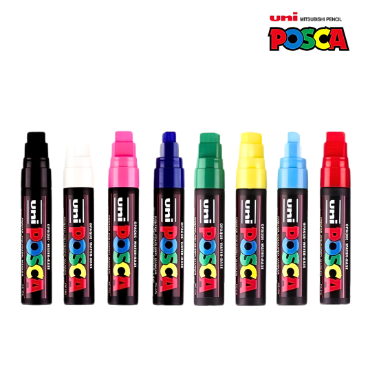 Marker Uni z farbą POSCA PC-17K Czarny 15mm