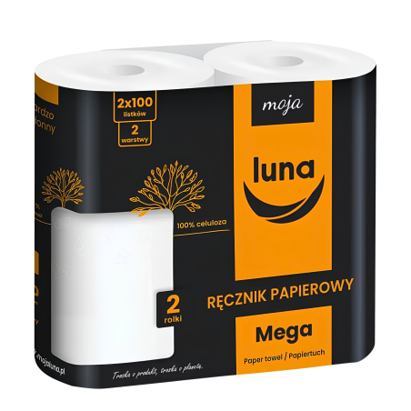 RĘCZNIK KUCHENNY BIAŁY MEGA 2W A2 26301