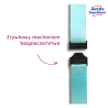 Identyfikator 68mm x 110 mm na 2 karty regulowan smycz zielony