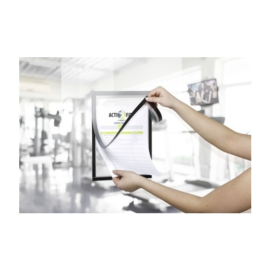 Samoprzylepna ramka DURAFRAME NOTE A4 srebrna