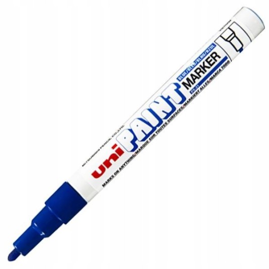 Marker olejowy UNI PX20 niebieski 2,2-2,8 mm