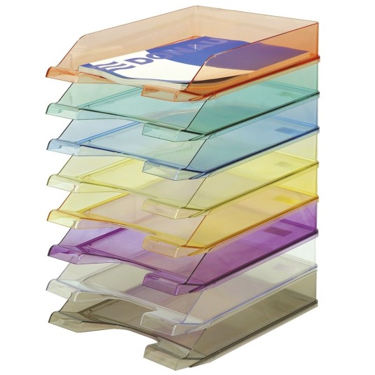 Szufladka A4 dymna tacka półka na dokumenty