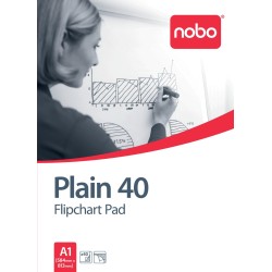 Blok do flipchartu NOBO 40 kartek 58x81 cm gładki