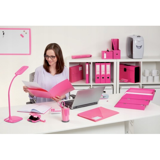 Tabliczka suchościeralna NOBO 36 x 36 cm różowa