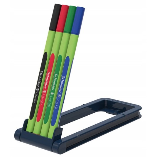 Zestaw cienkopisów Line-Up 0,4mm stojak 4szt miks