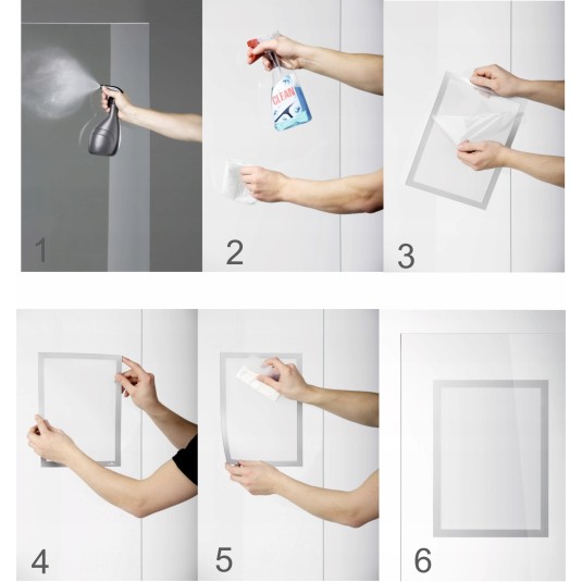 Ramka magnetyczna Duraframe Sun A4 samoprzylegając