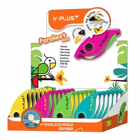 Gumka do ścierania Papuga mini