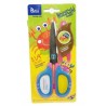 Nożyczki szkolne 13,5 cm 5 cali osłonka Tetis żół