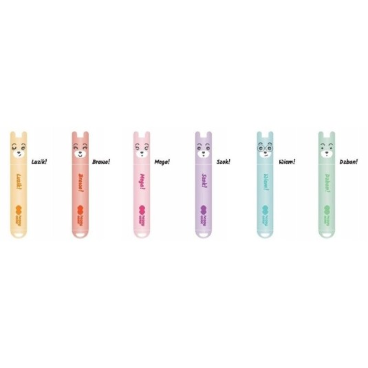 MINI MARKERY ZAKREŚLACZE PASTELOWE FEELINGI 6 KOL