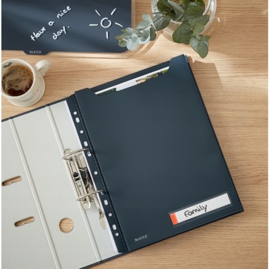 Koszulka Leitz Cosy szara powiększana 3 szt.