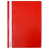 SKOROSZYT A4 TWARDY PVC BIURFOL CZERWONY