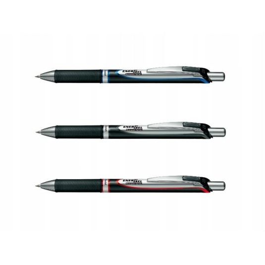 Pióro kulkowe PENTEL EnerGel BLP77-A czarne