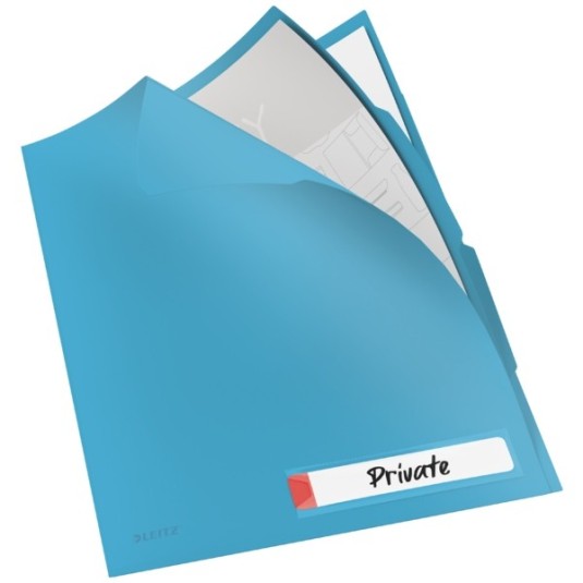 Koszulka A4 Leitz Cosy folder niebieski 3 szt.
