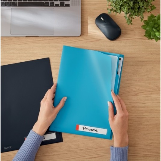 Koszulka A4 Leitz Cosy folder niebieski 3 szt.