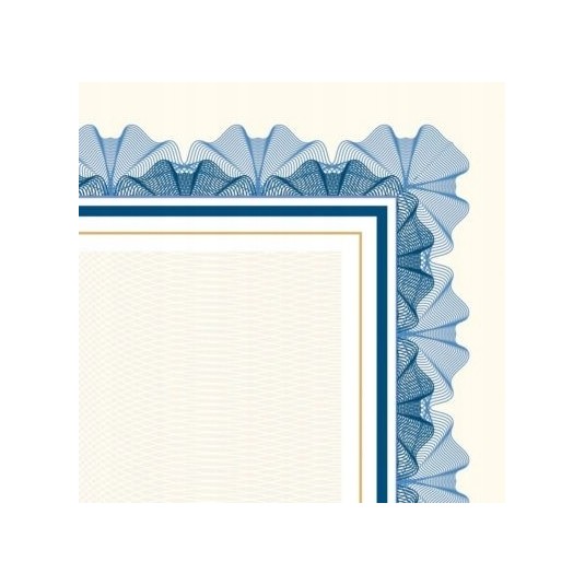 Dyplom FALBALA NIEBIESKA A4 170g 25 arkuszy