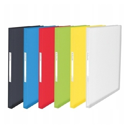 Album ofertowy 20 koszulek Esselte VIVIDA czerwony